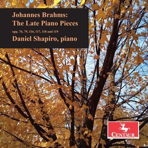 Daniel Shapiro - Brahms: The Late Piano Pieces  CD